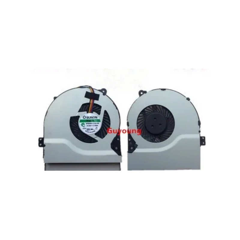 แล็ปท็อปโน้ตบุ๊ค CPU Cooling Cooler พัดลมสําหรับ Asus X450 X450CA X450VC A550 K550VC X550 Y481C X550