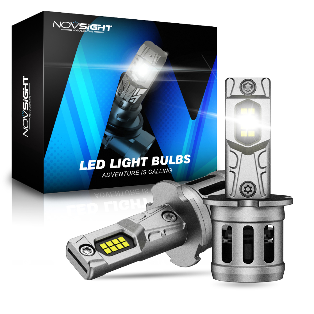Novsight ไฟตัดหมอก LED N63 H3 90w 6500k 20000lm สําหรับรถยนต์