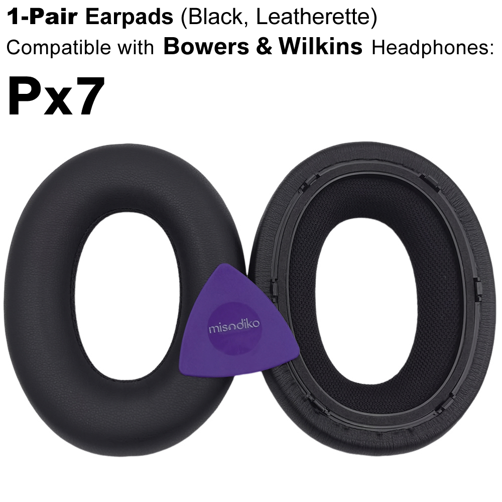 Misodiko แผ่นครอบหูฟัง แบบเปลี่ยน สําหรับ Bowers & Wilkins Px7