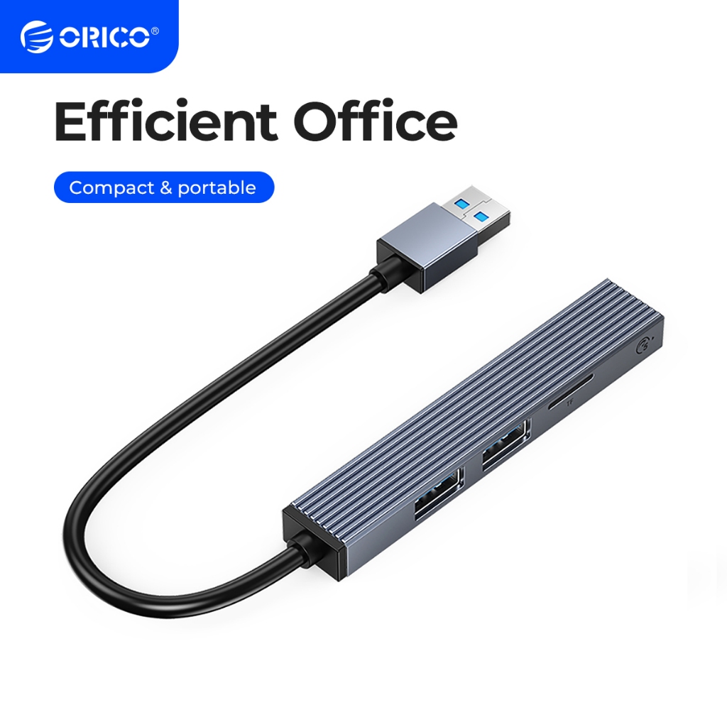Orico USB 3.0 Hub Mini USB Hub Splitter 5Gbps 5 พอร์ตPD60Wอะแดปเตอร์IMac Pro MacBook Air Mac (BHC2)