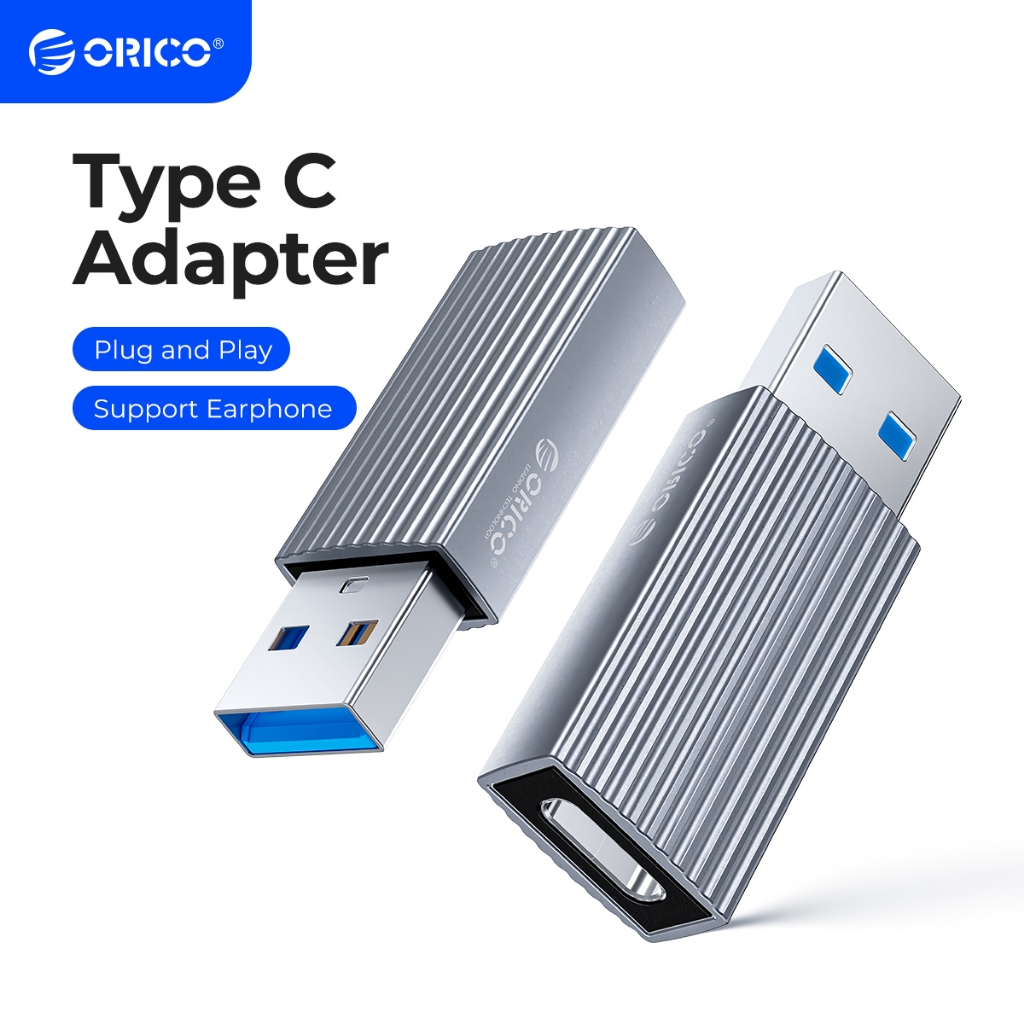 Orico USB 3.1 Type-C OTG อะแดปเตอร์ USB C ชาย USB หญิงแปลง USBC OTG Connectorotg (AH-AC10)