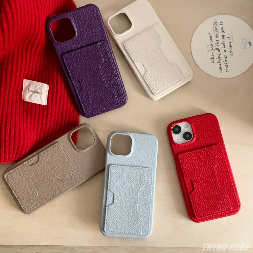 เคสโทรศัพท์มือถือหนัง PU แข็ง กันกระแทก พร้อมช่องใส่บัตร สไตล์นักธุรกิจ สําหรับ IPhone 15 14 13 12 11 Pro Max