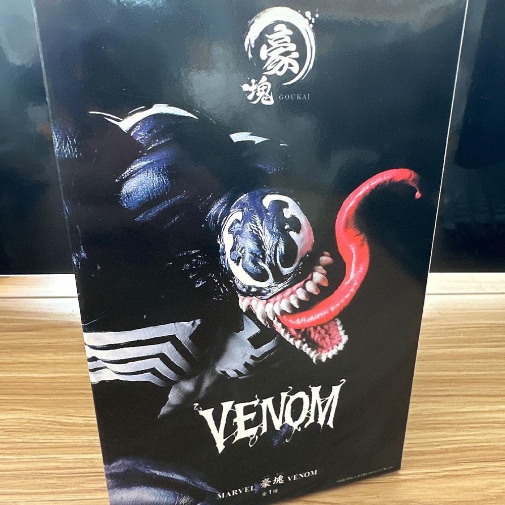 โมเดลตุ๊กตาฟิกเกอร์ Venom The Black Eddie Brock ขนาด 14 ซม. ของเล่นสําหรับเด็ก
