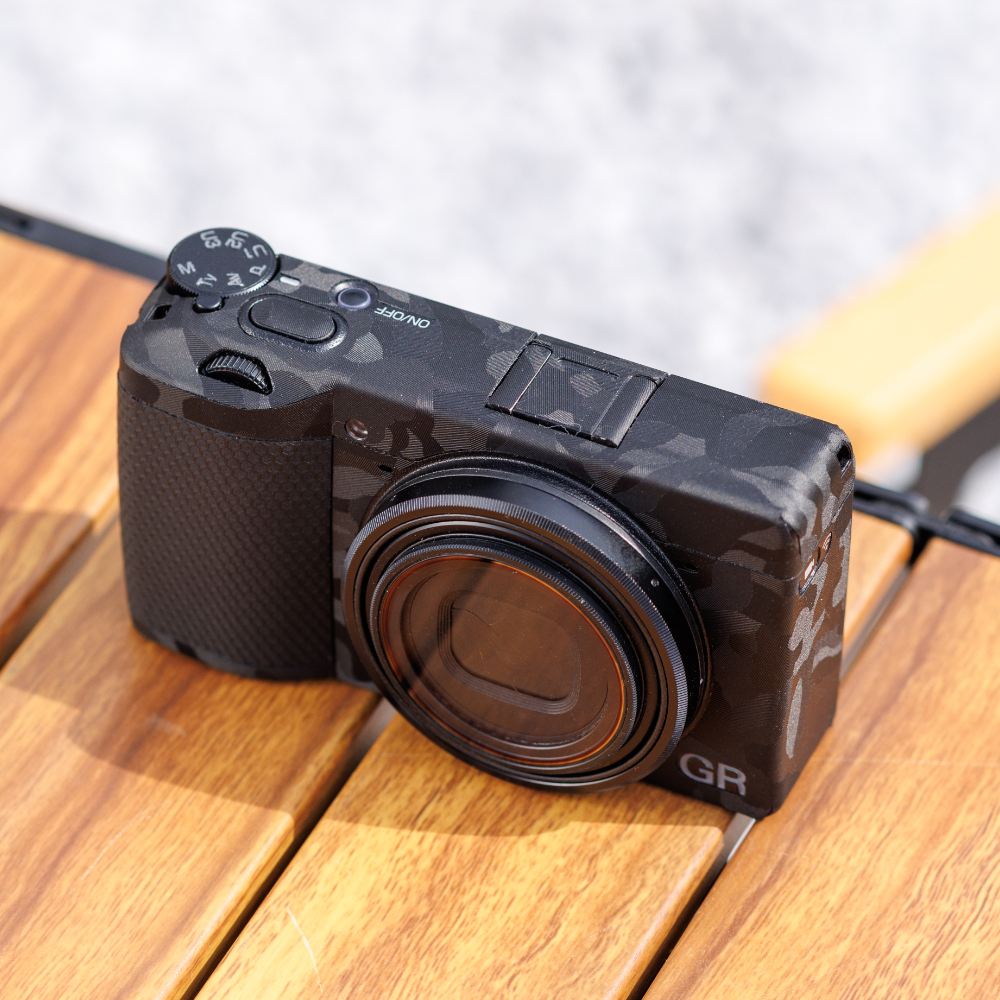 JJC SS-GR3 ป้องกันรอยขีดข่วน สติกเกอร์ตกแต่งสำหรับ Ricoh GR III GR IIIx GRIII GRIIIx GR3 GR3x กล้องเหลือฟรี 3M ฟิล์มผิวป้องกัน