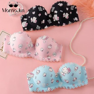 Momo kt ชุดชั้นในดันทรง ไร้รอยต่อ กันลื่น ไร้รอยต่อ น่ารัก ใ…