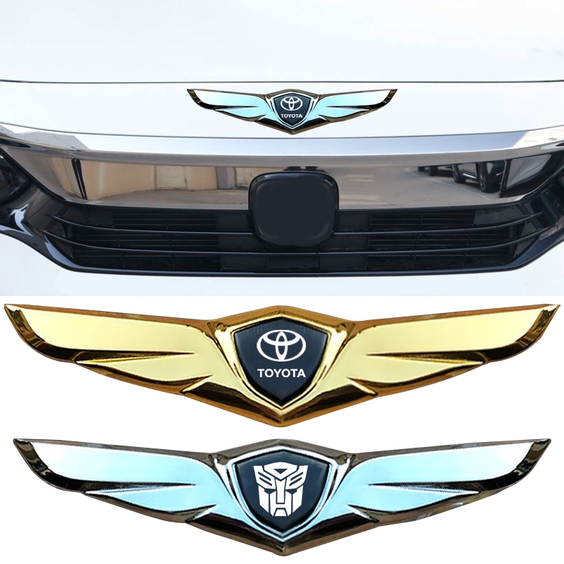 Toyota โตโยต้าออโต้อัลลอยด์กันชนหน้าสติ๊กเกอร์ VIOS Yaris Veloz Wish Avanza Fortuner Rush Innova rai