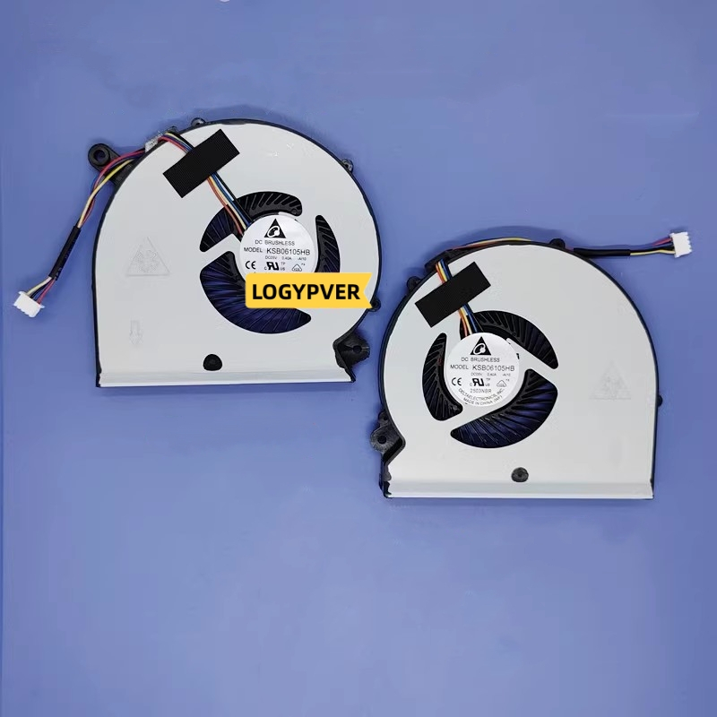 แฟนพัดลมระบายความร้อน DC5V สำหรับแล็ปท็อป CPU GPU ใหม่ สำหรับ Gigabyte RP64 P64 RP64W RP65 RP65W Aer