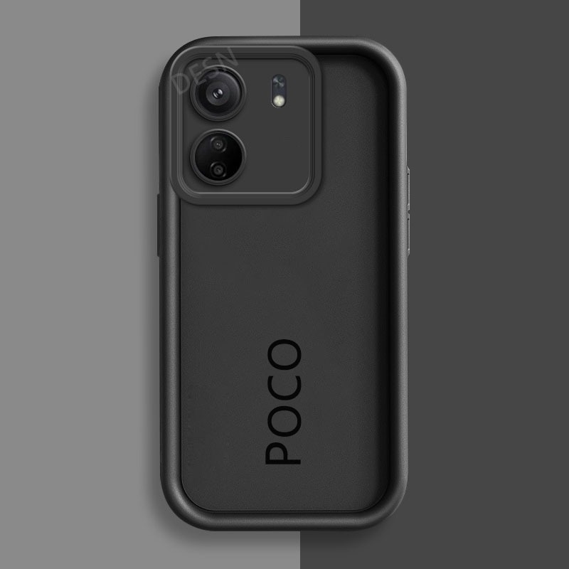 [คลังสินค้าพร้อม] [คลังสินค้าพร้อม] เคสโทรศัพท์ Xiaomi POCO C65 เคสโทรศัพท์กันกระแทกซิลิโคนเหลวปกอ่อนสําหรับ POCO C65 C50 C51 C55 C40 C31 F5X5 X3 M6 Pro X3 GT