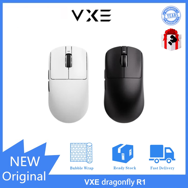 Vxe dragonfly R1 เมาส์เกมมิ่งไร้สาย น้ําหนักเบา PAW3395