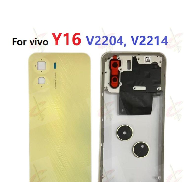 ฝาครอบด้านหลัง สําหรับ vivo Y16 V2204 V2214