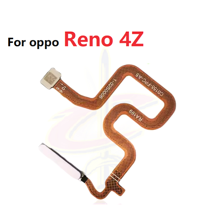 สแกนนิ้ว แพรสแกนนิ้ว ( Finger ) ปุ่มเปิดปิด สําหรับ Oppo Reno 4Z 4 Z 5G