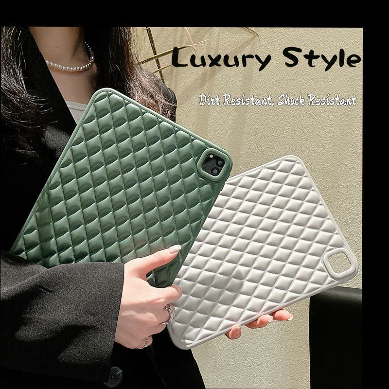 เคสแท็บเล็ต สําหรับ iPad 10th Generation เคส ไอแพด Air4/5 10.9 นิ้ว ไอแพด Pro 11 10.2 นิ้ว 9/8/7th Generation 6/5th Gen air1 2 3 Mini7/6 แท็บเล็ตคุณภาพสูงแฟชั่นยืดหยุ่นซิลิโคนกันกระแทกเคส