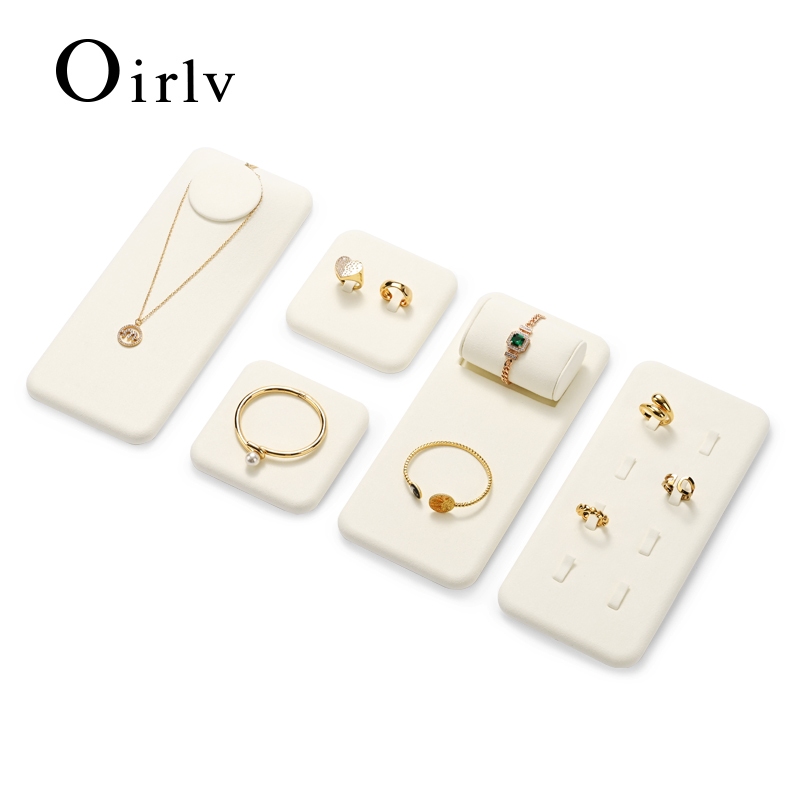 Oirlv ถาดวางเครื่องประดับ ต่างหู กําไลข้อมือ สร้อยคอ TT273 TT274