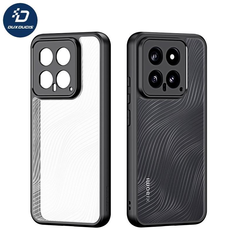 สําหรับ Xiaomi 14 กรณี DUX DUCIS Aimo Series คุณภาพสูงป้องกันลายนิ้วมือ PC TPU ไหลเส้น Matte Cover ราคา ถูกที่สุด ดีลบีเคเค
