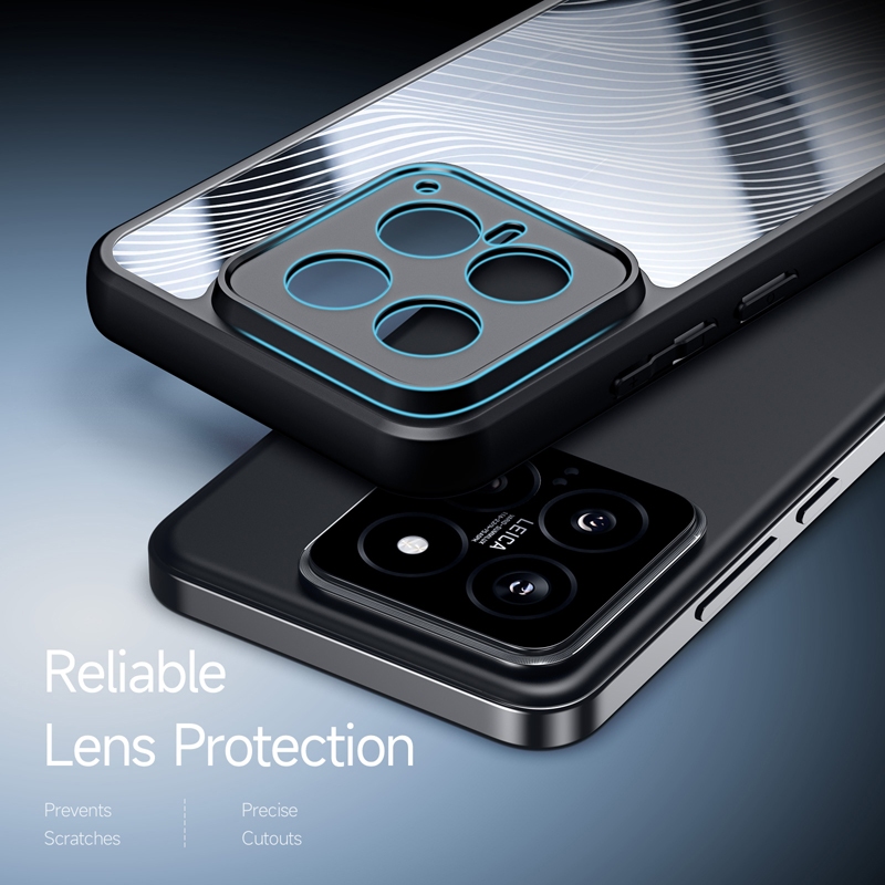 สําหรับ Xiaomi 14 กรณี DUX DUCIS Aimo Series คุณภาพสูงป้องกันลายนิ้วมือ PC TPU ไหลเส้น Matte Cover ราคา ถูกที่สุด ดีลบีเคเค แกลเลอรีภาพที่ 5