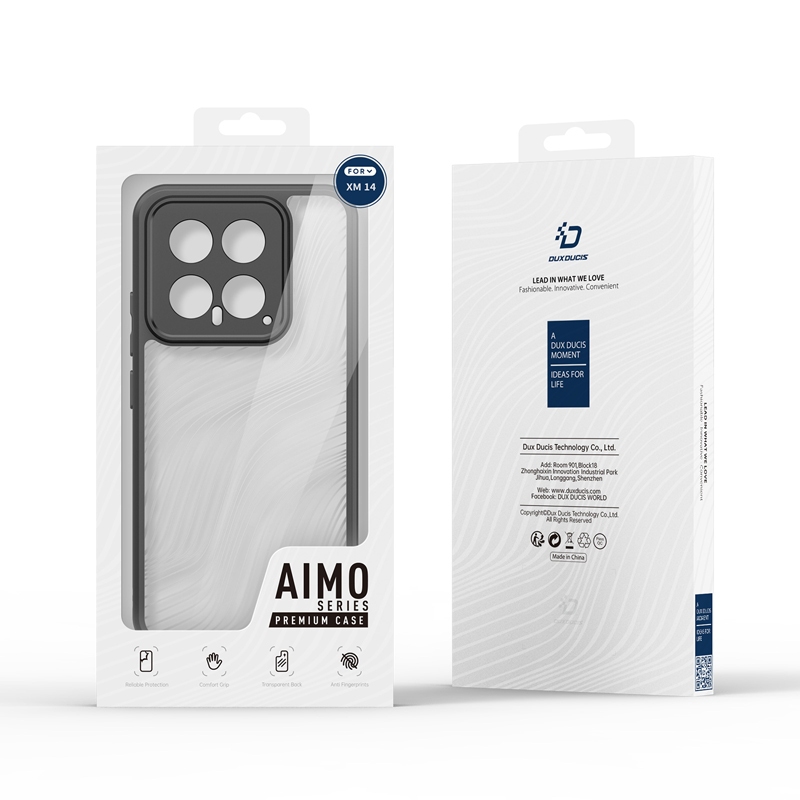 สําหรับ Xiaomi 14 กรณี DUX DUCIS Aimo Series คุณภาพสูงป้องกันลายนิ้วมือ PC TPU ไหลเส้น Matte Cover ราคา ถูกที่สุด ดีลบีเคเค แกลเลอรีภาพที่ 9