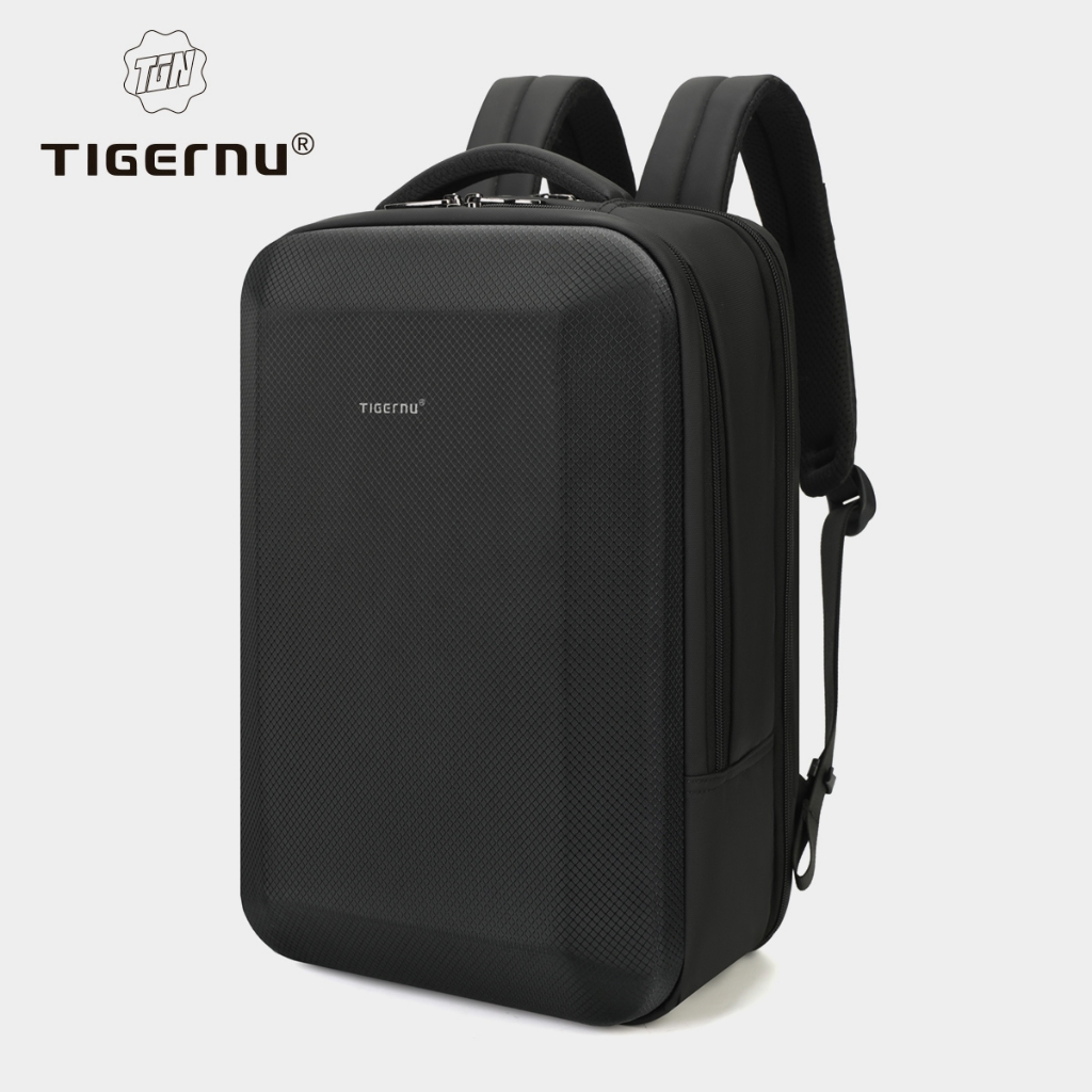 Tigernu 9152A กระเป๋าเป้สะพายหลัง ใส่แล็ปท็อป กันน้ํา ความจุสูง 15.6 นิ้ว 3D