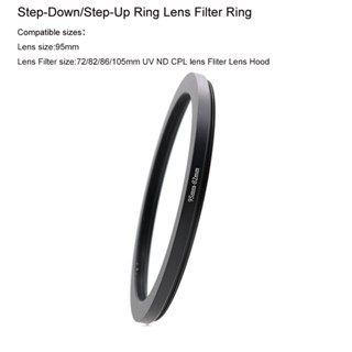 95 มม.-7/82/86/105 มม. Step-Down/Step-Up แหวนเลนส์กรองแหวนสํ…
