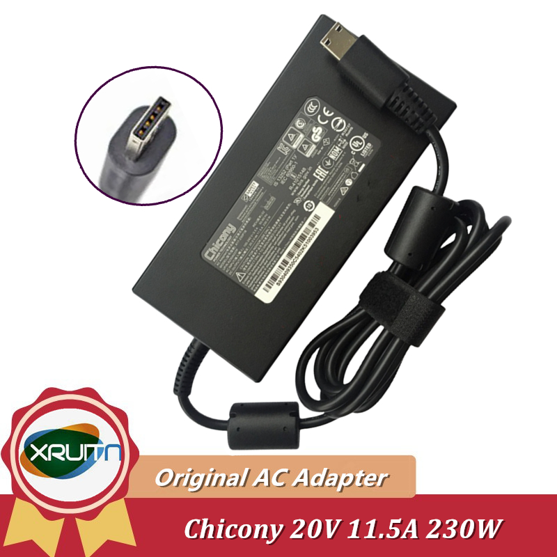 ของแท้ใหม่ A17-230P1B CHICONY 230W 20V 11.5A Power Adapter สําหรับ MSI GE76 GP76 GP66 GE66 RAIDER 10