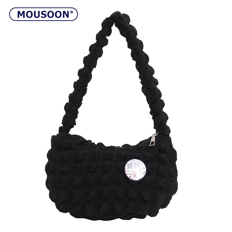 Mousoon Women Sling Bag กระเป๋าสะพายข้างแฟชั่นใหม่ถือ Dark Casual Carlin Soft