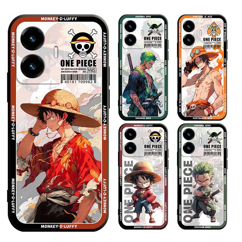 เคส VIVO V27 V27E V25 V25E V11 V11i V15 V17 V19 NEO PRO 1804 1819 5Gโทรศัพท์มือถือ ลายการ์ตูนวันพีช ลูฟี่ โซโร สําหรับ วีโว่