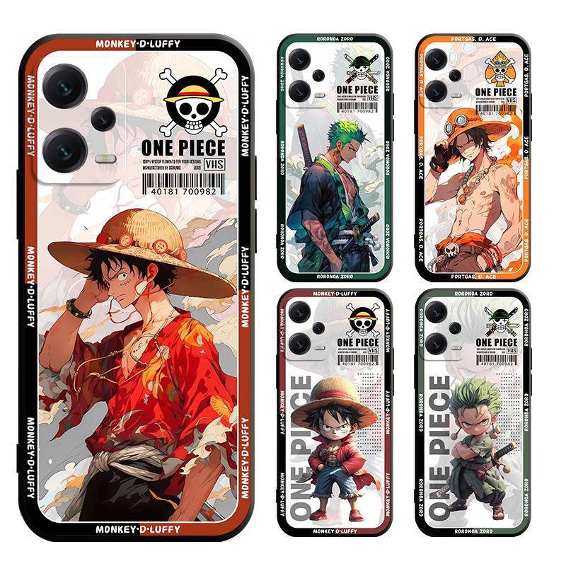 เคส Redmi note 11 11s 9T 9C 10A 9A 9 9s Pro + 4G 5G นิ่ม เนื้อแมตต์ ลาย one piece luffy zoro ace สําหรับ
