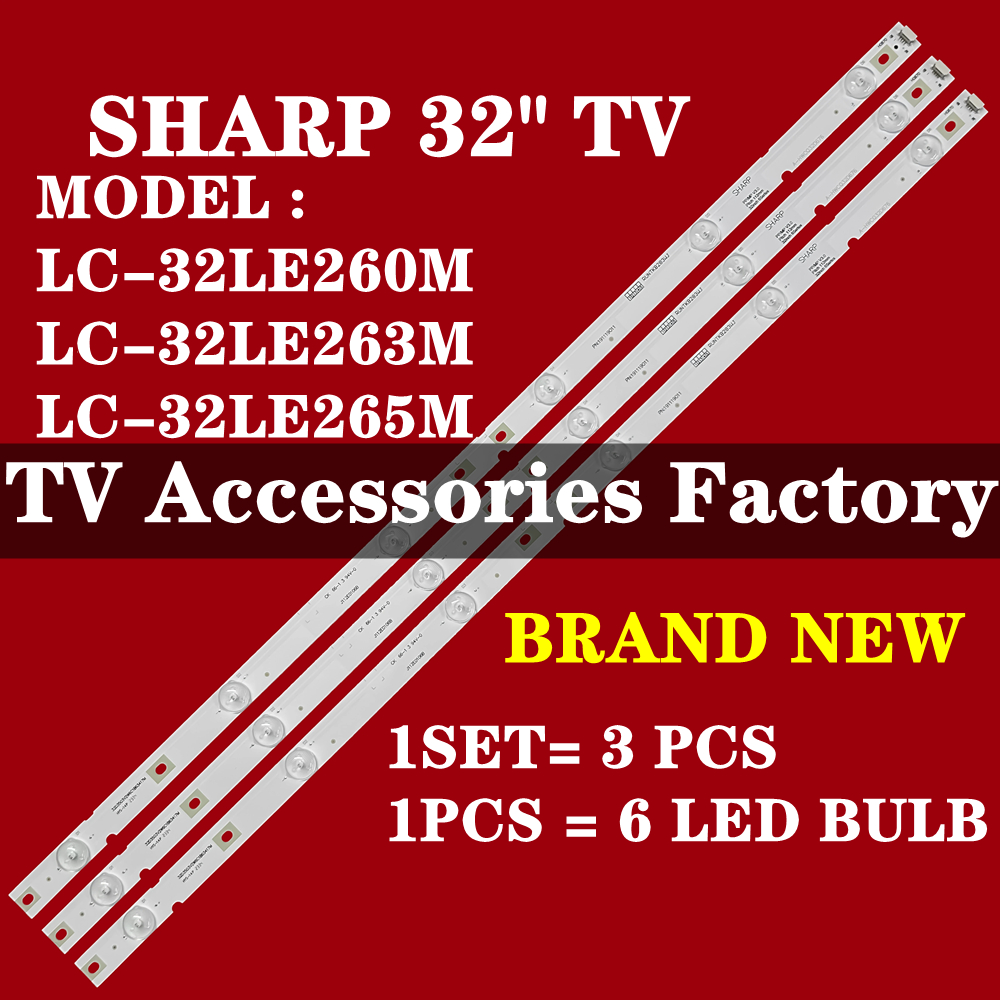 Lc-32le260m LC-32LE263M LC-32LE265M SHARP 32" LED TV BACKLIGHT (LAMP TV) SHARP 32 INCH LED TV LC32LE260 LC32LE265
