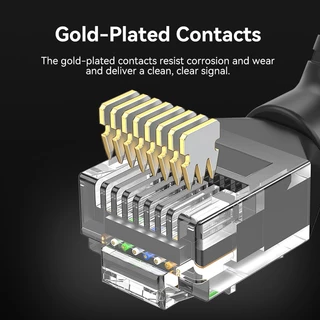 Vention Cat6A สายเคเบิลอีเธอร์เน็ต UTP 10Gbps สําหรับแล็ปท็อป คอมพิวเตอร์