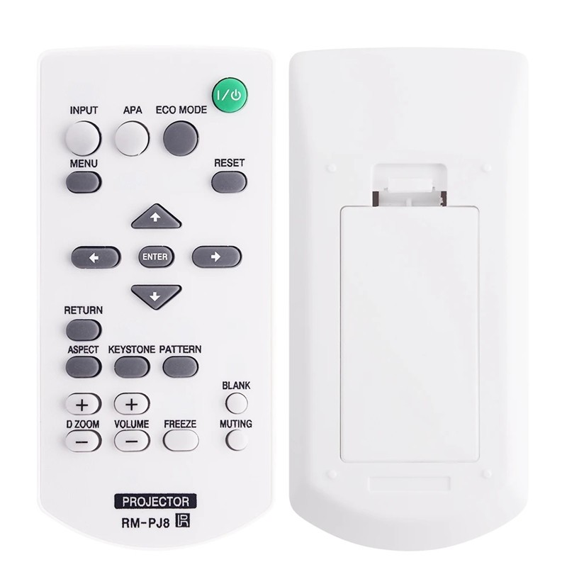 Rm-pj8 รีโมตคอนโทรล สําหรับโปรเจคเตอร์ Sony VPL-CH350 VPL-CH375 VPL-CH370 VPL-CH355 VPL-CH353 VPL-CW256 VPL-CW276
