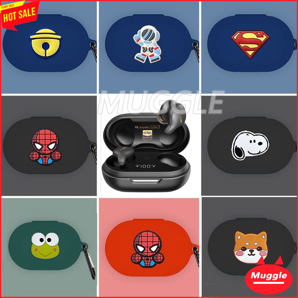 ลาย Tozo Golden X1 Tozo Golden X1 เคสหูฟังซิลิโคนนิ่ม ป้องกันรอยขีดข่วน Tozo X1 TWS True Wireless Ea