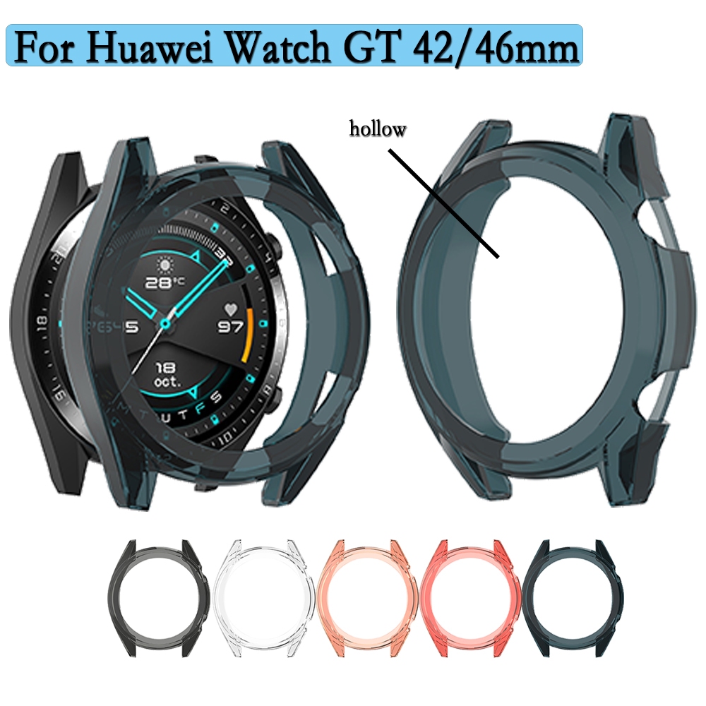 เคสนาฬิกาข้อมือ TPU แบบนิ่ม ป้องกันรอย สําหรับ Huawei Watch GT 42 46 มม.