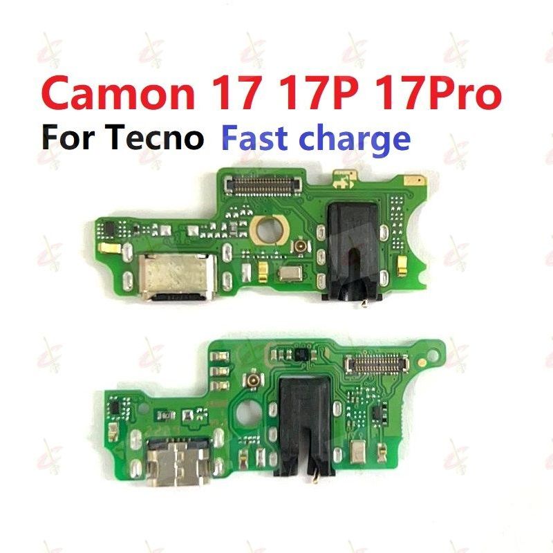 แพรตูดชาร์จ (Charging board) สําหรับ Tecno camon 17 Pro 17P CG6 CG6j CG7 CG7n CG8 CG8h