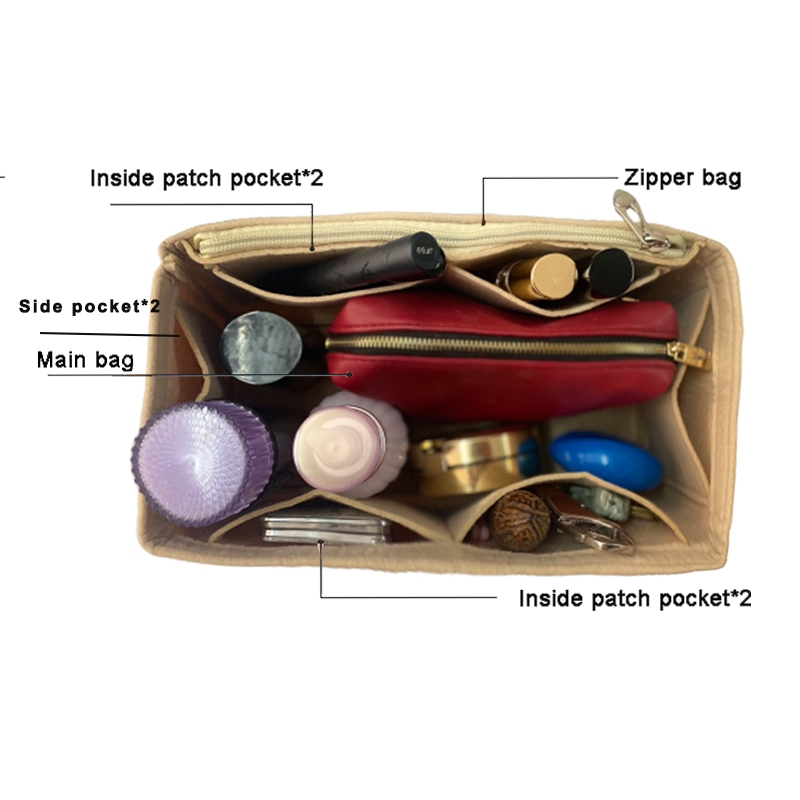 LOEWE Evertoner กระเป๋าถือ กระเป๋าเครื่องสําอาง แบ่งช่อง สําหรับใส่จัดเก็บของ - รูปที่ 3