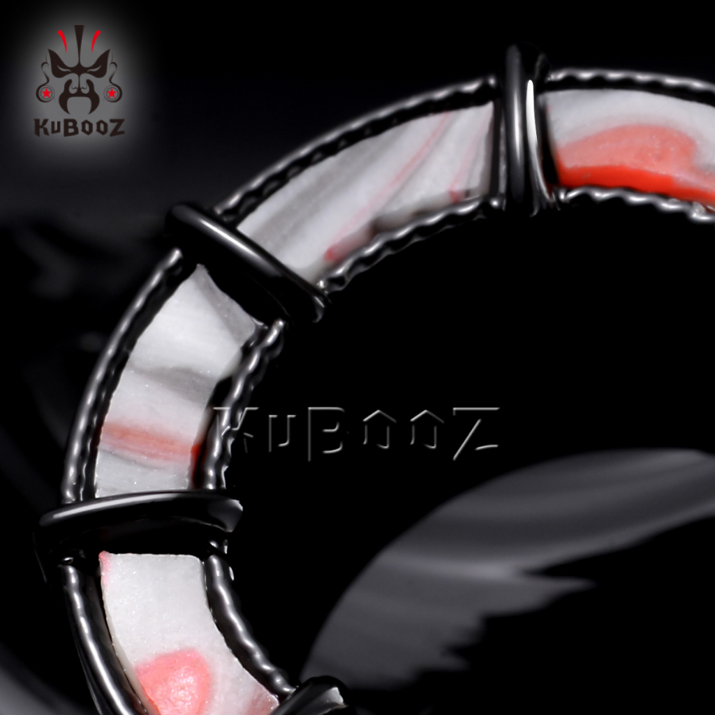 Kubooz 2 ชิ้น เกจวัดหู อุโมงค์ ปลั๊ก เปลือกหอย ขยาย ยืด สเตนเลส เจาะ เครื่องประดับต่างหู - รูปที่ 7