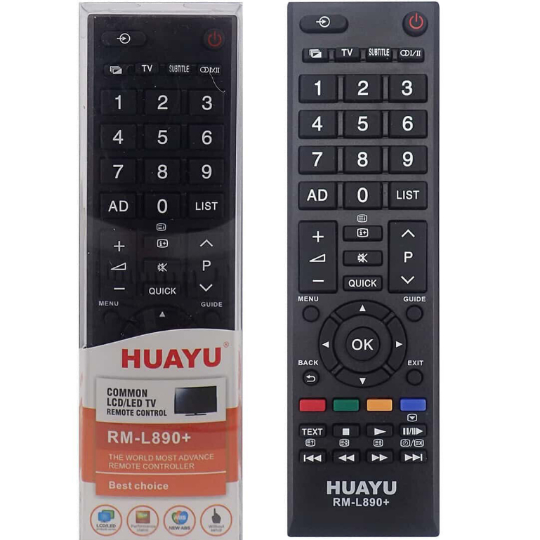 ใหม่ HUAYU RM-L890+ รีโมตคอนโทรลทีวี สําหรับ Toshiba LCD CT-90326 CT-90336 CT-90013 CT-90128 CT-9186 CT-9573 CT-9760 CT-90296 CT-9193 CT-9576 CT-9777 CT-9199 CT-9584