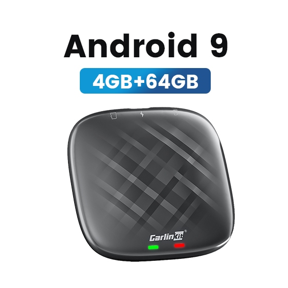 CarlinKit V3 Wireless Android Auto &amp; CarPlay TV Box Mini CarPlay Ai Box Netflix IPTV 64G WiFi BT Auto-Connect For Wired CarPlay Car