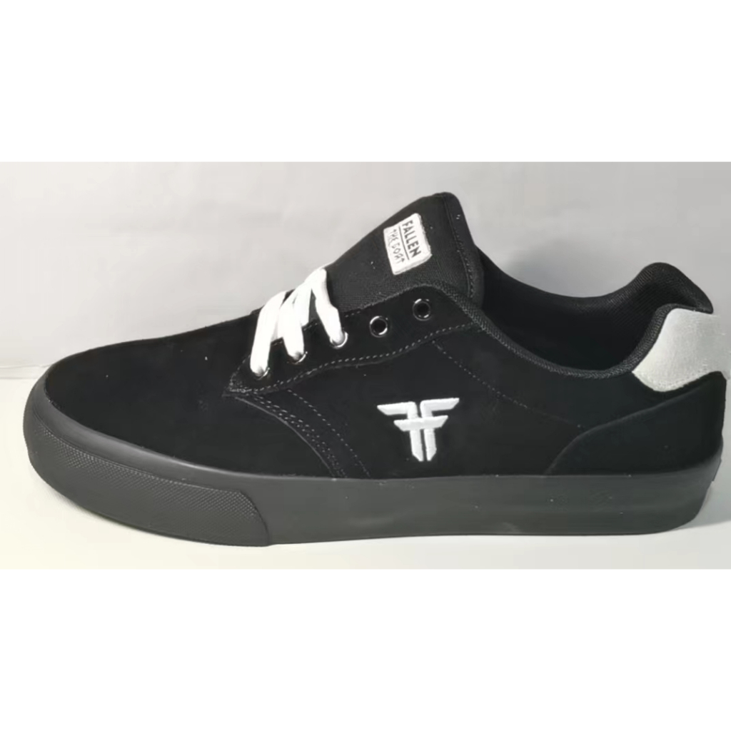 Fallen The Goat Black Whiet Hip Hop คู่ Street รองเท้าสเก็ตบอร์ดรองเท้าผ้าใบ Gum Sticky ยาง Casure ร