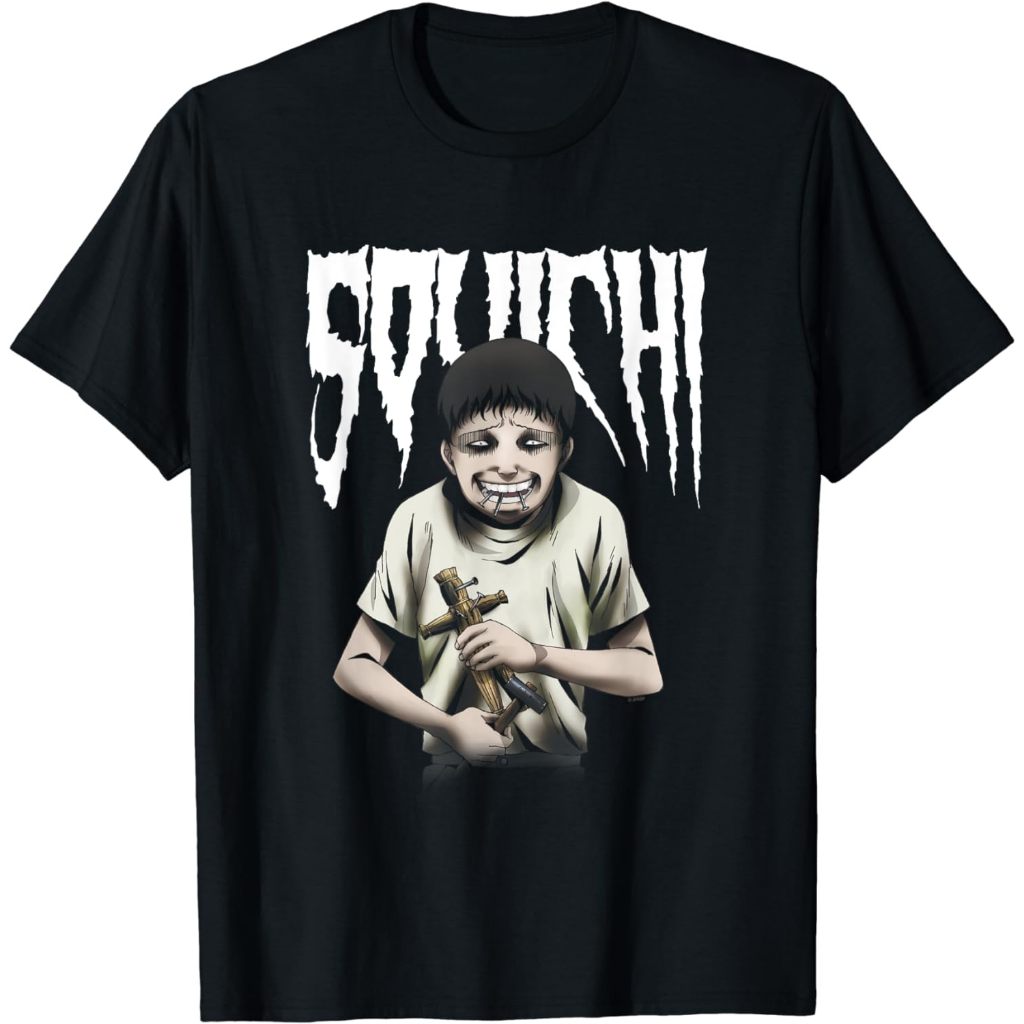 Junji Ito Souichi เสื้อยืด พิมพ์ลาย
