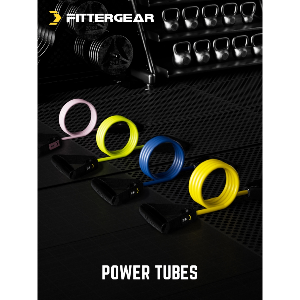 Fittergear เชือกยางยืด ต้านแรงตึง สําหรับฝึกกล้ามเนื้อหน้าอก ไหล่ และไหล่ เหมาะกับผู้ชาย และผู้หญิง