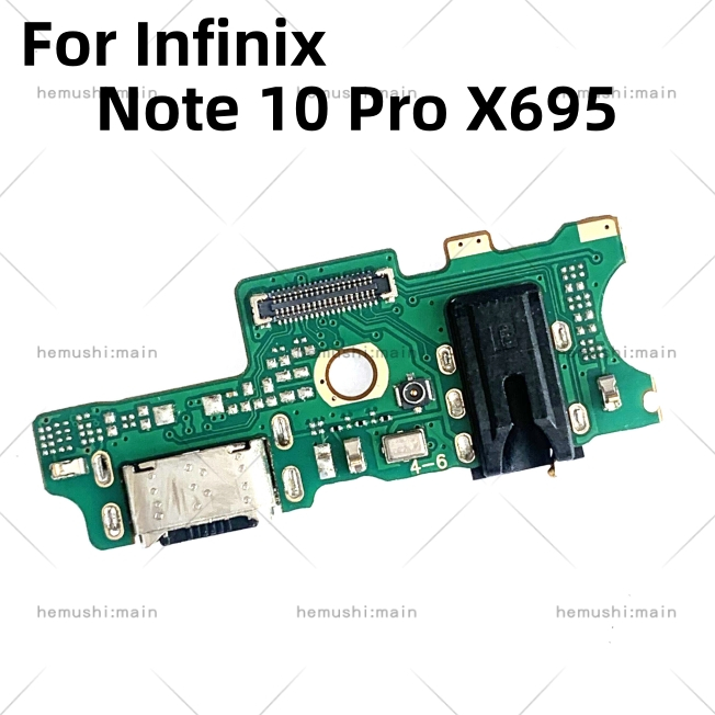 อะไหล่บอร์ดชาร์จ USB สําหรับ Infinix Note 10 Pro X695