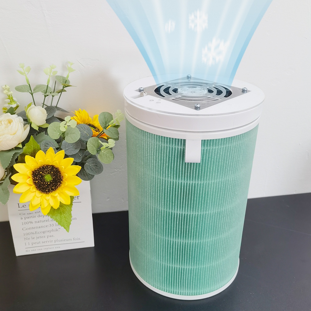 [Silent Version] xiaomi Mi เครื่องฟอกอากาศ ไส้กรอง HEPA เครื่องฟอกอากาศ DIY สามารถใช้ xiaomi 1 2 3 2S 2H 3H Pro 2C 3C กําจัดควันฟอร์มาลดีไฮด์ กลิ่น pm2.5