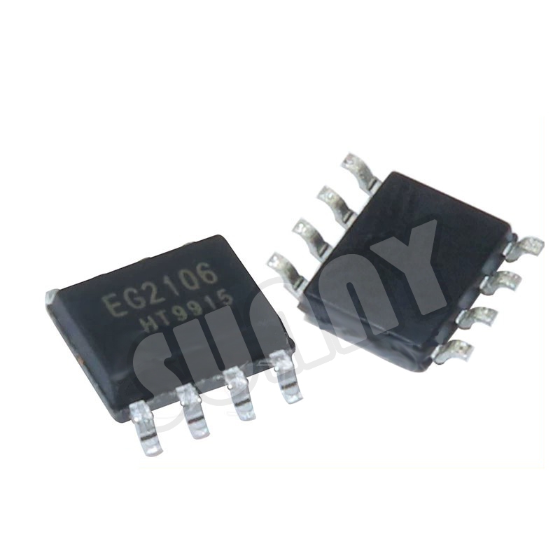 5ชิ้น  EG2106 หลอด MOS พลังงานสูง  ชิปไดรฟ์  ทนต่อแรงดัน 600V SOP8 IC MCU Gate driver HT9155