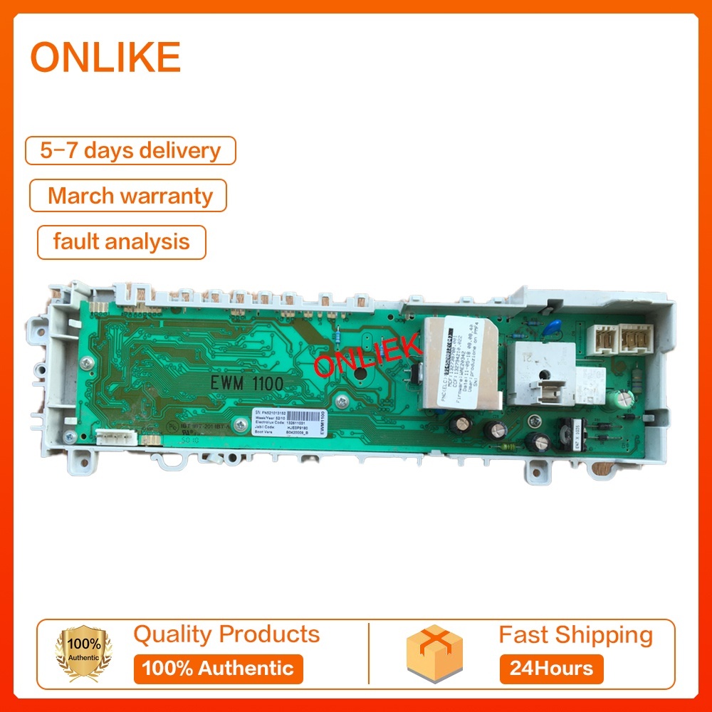 ใหม่ บอร์ดควบคุมคอมพิวเตอร์ สําหรับเครื่องซักผ้า EWF8555 EWM1100 90 newEWM1100
