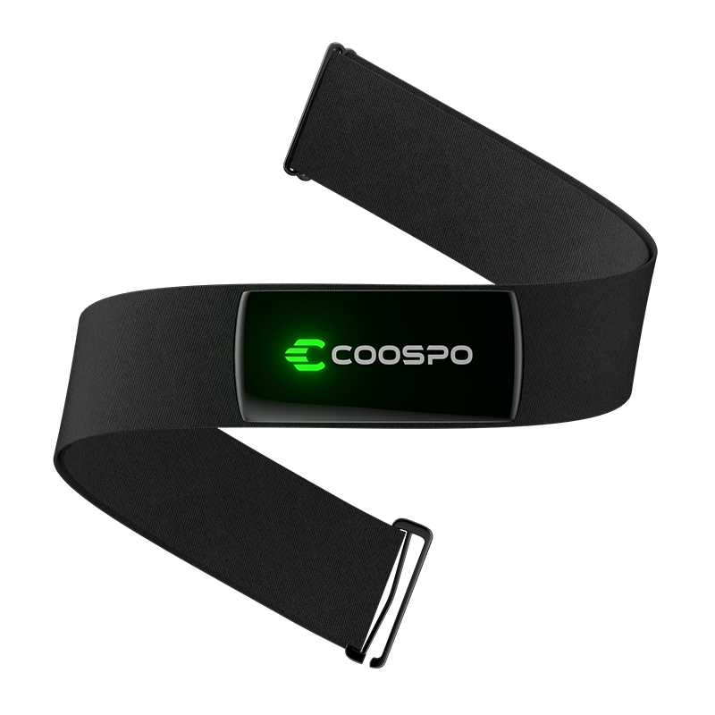 Coospo H9Z แบบชาร์จไฟได้ Heart Rate Sensor สายรัดหน้าอก Bluetooth5.0 HR Sensor HRM IP67 Waterproof