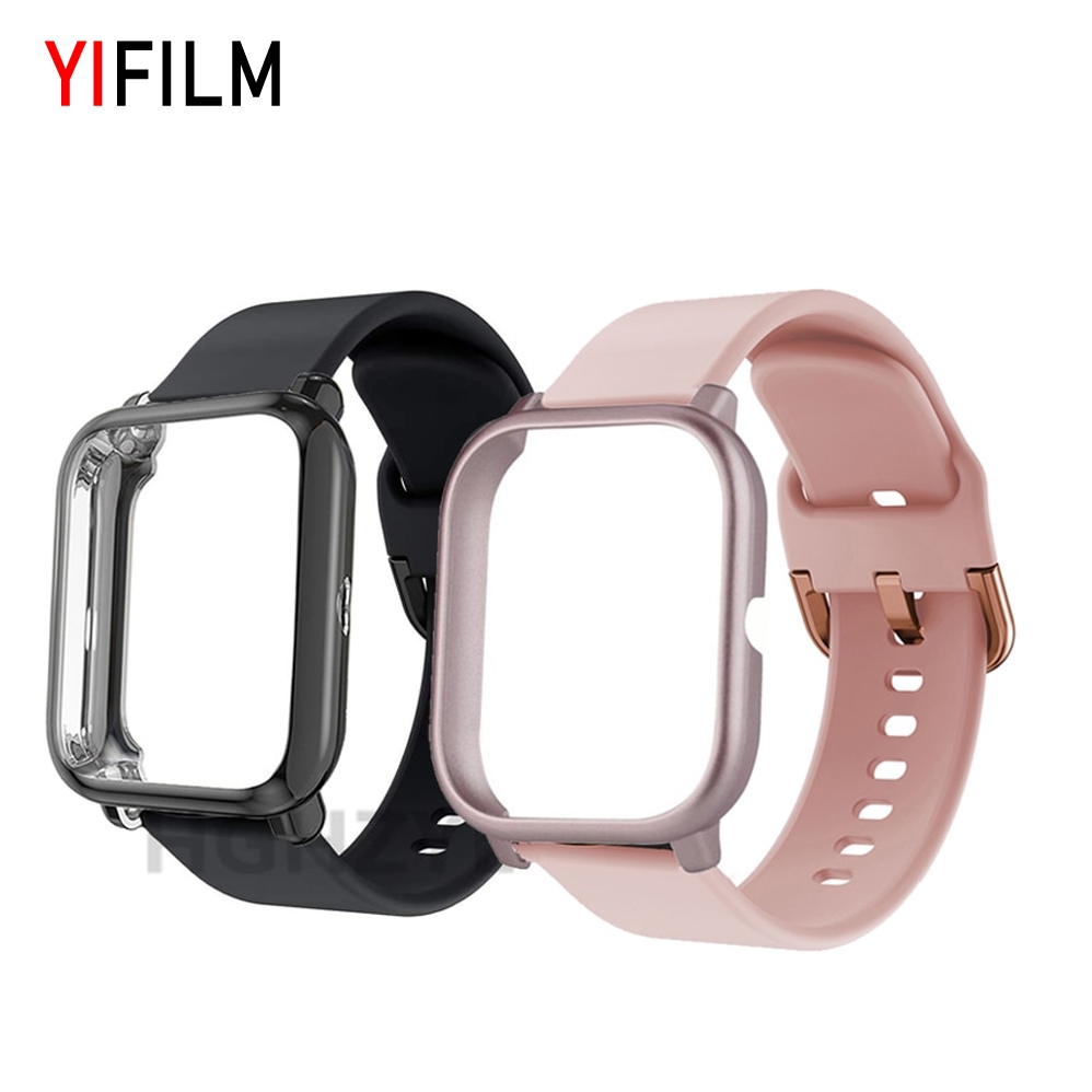 ใหม่ สายนาฬิกาข้อมือซิลิโคน TPU นิ่ม แบบเปลี่ยน สําหรับ Huami Amazfit Bip U Pro GTS 2 MIni GTS 3