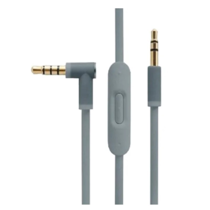 ใหม่ ของแท้ สายสัญญาณเสียงหูฟัง 3.5 มม. ตัวผู้ พร้อมโลโก้ แบบเปลี่ยน สําหรับ Beats Studio3 Studio 3 and Solo3 Solo 3 - รูปที่ 6