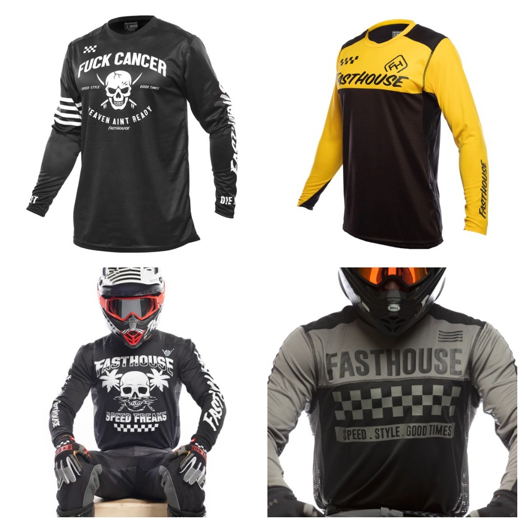 Fasthouse จักรยานขี่จักรยาน Jersey จักรยาน Jersey รถจักรยานยนต์ Racing Jersey จักรยานเสือภูเขา Quick-Drying Jersey ความเร็ว @-