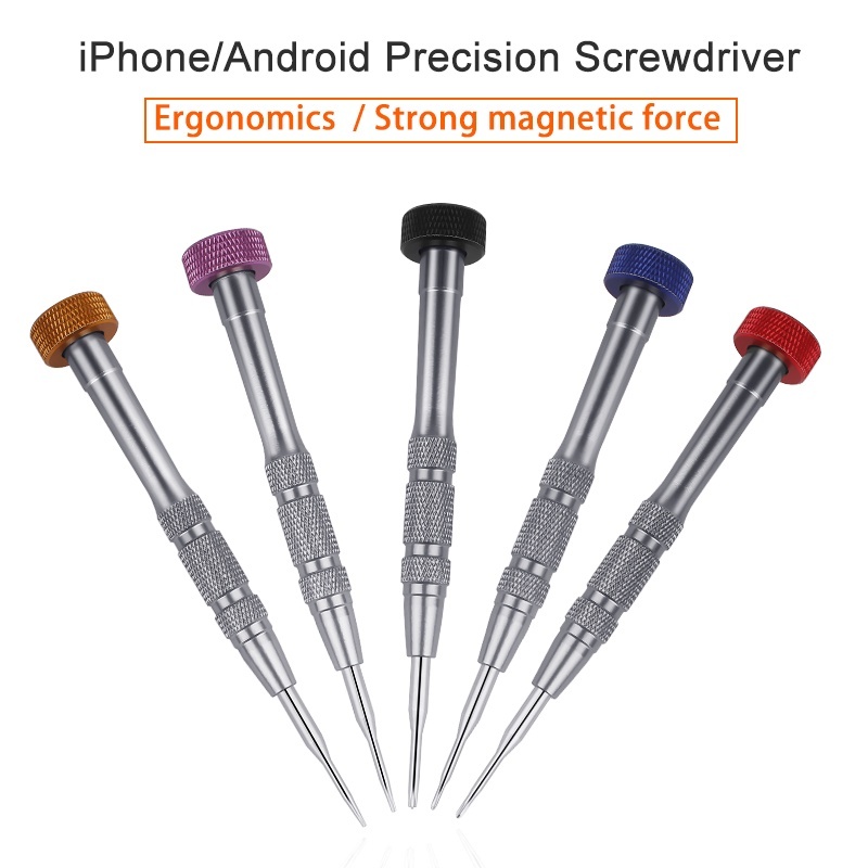 Disassembly screwdriver ชุดไขควงซ่อมโทรศัพท์มือถือ 5 ชิ้นMobile phone repair screwdriver, circuit board motherboard screwdriver-suitable for Samsung, Apple, Huawei, Xiaomi