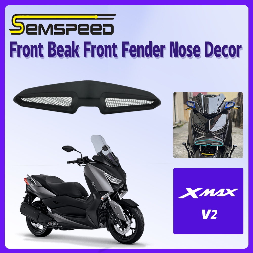 【SEMSPEED】สําหรับYamaha XMAX V2 2023-2025 XMAX250 XMAX300 บังโคลนหน้ารถจักรยานยนต์