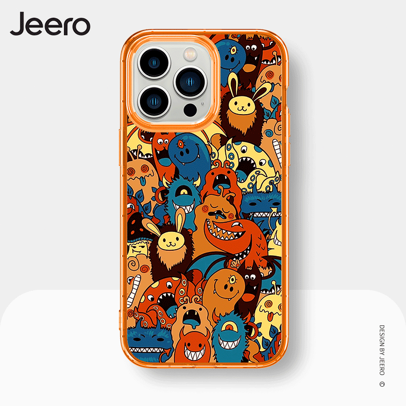 JEERO เคสไอโฟน เคสซิลิโคนนุ่มกันกระแทกใสการ์ตูนตลก เคสโทรศัพท์ Compatible for iPhone 16 15 14 13 12 11 Pro Max SE 2020 X XR XS 8 7 Plus พลัส XYY4337